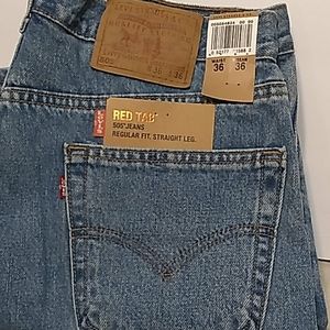 Levi red tab 605 jeans